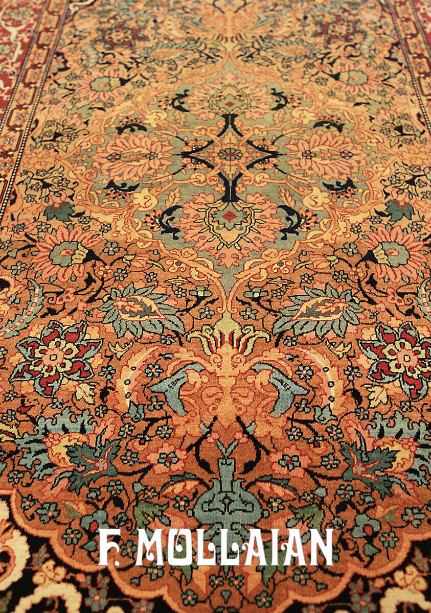 Tapis Persan Antique Kerman n°:32011763